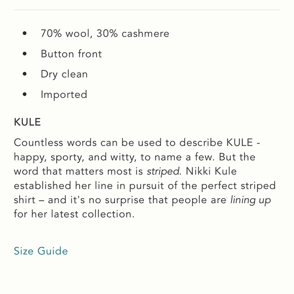 Kule Raffa Cashmere Blend Striped Cardigan - Green and cream - Picture 8 of 8